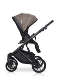 RIKO BASIC DELTA 3w1 Cappucino – Nowoczesny wózek wielofunkcyjny z amortyzacją