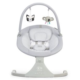 KINDERKRAFT LULI GREY – Elektroniczny bujaczek-leżaczek dla dzieci