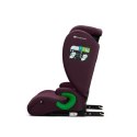 Kinderkraft Junior Fix Graphite Cherry i‑Size – booster ISOFIX dla dzieci 100–150 cm