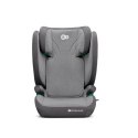 Kinderkraft Junior Fix Rocket Grey i‑Size – booster ISOFIX dla dzieci 100–150 cm