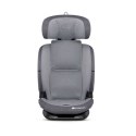 Kinderkraft ONETO3 Grey i‑Size – fotelik samochodowy 76–150 cm z ISOFIX i funkcją recline