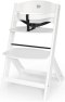 Kinderkraft ENOCK White – Drewniane krzesełko do karmienia 2 w 1