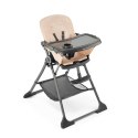 Kinderkraft FOLDEE Pink – Składane i lekkie krzesełko do karmienia