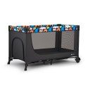Łóżeczko turystyczne Kinderkraft JOY 2 – HAPPY SHAPES, 2 w 1