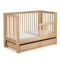 Łóżeczko dziecięce Klupś OLIVIA – Buk 120x60 z Regulacją Wysokości