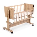 Łóżeczko dostawne Klupś ZOYA 5w1 Dąb na Kółkach – Funkcjonalność i Styl