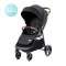Wózek spacerowy parasolka Kinderkraft GRANDE PLUS Black do 22 kg