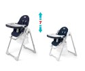 Milly Mally BUENO Navy – Praktyczne i łatwe w obsłudze krzesełko do karmienia
