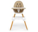 Milly Mally Malmo 2w1 Beige – Wielofunkcyjne krzesełko do karmienia