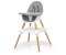 Milly Mally Malmo 2w1 Grey – Wielofunkcyjne krzesełko do karmienia