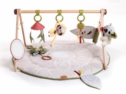 Mata edukacyjna BOHO CHIC z drewnianym stojakiem – Tiny Love