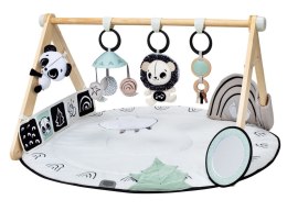 TINY LOVE Décor Luxe – Mata edukacyjna z drewnianym stojakiem