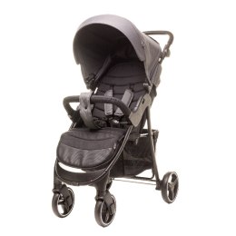 Wózek spacerowy 4BABY RAPID XXIV Graphite – lekki i wytrzymały do 22 kg