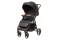 4BABY Stinger XXIV Black – lekki wózek spacerowy 0–22 kg z amortyzacją