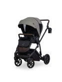 Wózek 2w1 RIKO MILA Khaki – Kompaktowy model z lekką gondolą i adapterami