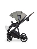 Wózek 2w1 RIKO MILA Khaki – Kompaktowy model z lekką gondolą i adapterami