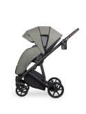 Wózek 2w1 RIKO MILA Khaki – Kompaktowy model z lekką gondolą i adapterami