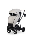 Wózek 2w1 RIKO MILA Sand – Kompaktowy model z lekką gondolą i adapterami