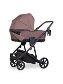 Wózek 2w1 RIKO MILA Mousse – Kompaktowy model z lekką gondolą i adapterami