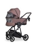 Wózek 2w1 RIKO MILA Mousse – Kompaktowy model z lekką gondolą i adapterami