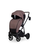 Wózek 2w1 RIKO MILA Mousse – Kompaktowy model z lekką gondolą i adapterami