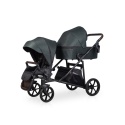 Wózek bliźniaczy Musso Forest 2w1 Riko - Rok po Roku, Duo SLim