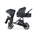 Wózek bliźniaczy Musso Forest 2w1 Riko - Rok po Roku, Duo SLim