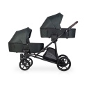 Wózek bliźniaczy Musso Forest 2w1 Riko - Rok po Roku, Duo SLim