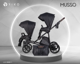Wózek bliźniaczy Musso Magma 2w1 Riko - Rok po Roku, Duo SLim