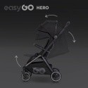 Wózek spacerowy do 22kg Hero Black easyGO