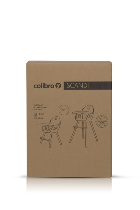 COLIBRO SCANDI 3w1 Agava – Krzesełko do karmienia i krzesło dla starszaka