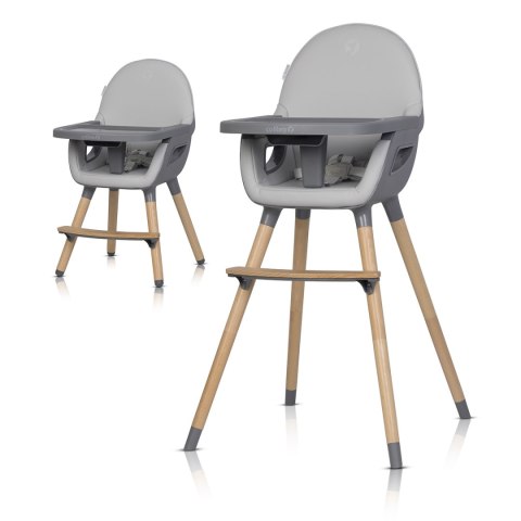 COLIBRO SCANDI 3w1 Dove – Krzesełko do karmienia i krzesło dla starszaka