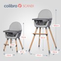 COLIBRO SCANDI 3w1 Dove – Krzesełko do karmienia i krzesło dla starszaka