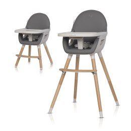 COLIBRO SCANDI 3w1 Onyx – Krzesełko do karmienia i krzesło dla starszaka