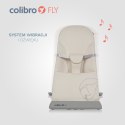 Leżaczek COLIBRO FLY ALMOND – Komfort, bezpieczeństwo i delikatne kołysanie