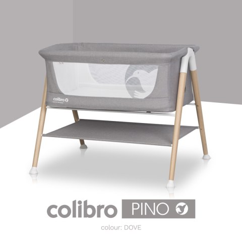 COLIBRO PINO DOVE – Lekkie łóżeczko dziecięce w skandynawskim stylu