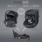 EASYGO BUZ PRO + BODY 2w1 Granito – Foteliki samochodowe z bazą ISOFIX R129 I-SIZE