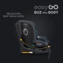 EASYGO BUZ PRO + BODY 2w1 Granito – Foteliki samochodowe z bazą ISOFIX R129 I-SIZE