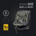 EASYGO BUZ PRO + BODY 2w1 Greener – Foteliki samochodowe z bazą ISOFIX R129 I-SIZE
