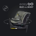 EASYGO BUZ PRO + BODY 2w1 Greener – Foteliki samochodowe z bazą ISOFIX R129 I-SIZE