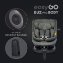 EASYGO BUZ PRO + BODY 2w1 Greener – Foteliki samochodowe z bazą ISOFIX R129 I-SIZE