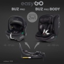 EASYGO BUZ PRO + BODY 2w1 Ink – Foteliki samochodowe z bazą ISOFIX R129 I-SIZE