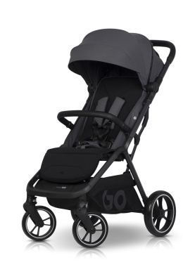EASYGO ZOYA CLOUDY GREY – Spacerówka do 22 kg z opcją 2w1 / 3w1