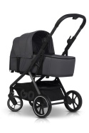 EASYGO ZOYA CLOUDY GREY – Spacerówka do 22 kg z opcją 2w1 / 3w1