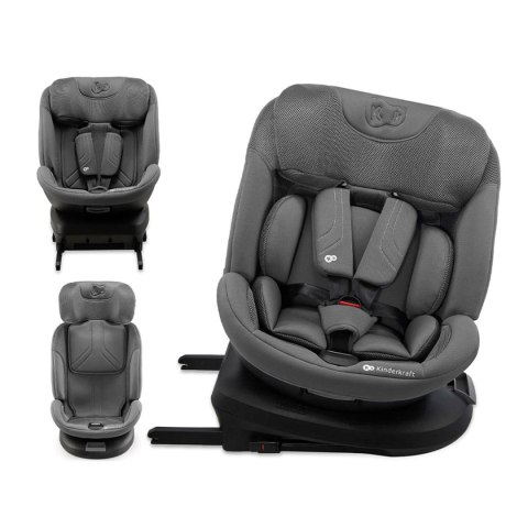 Kinderkraft XPEDITION 3 Grey i-Size – fotelik samochodowy 0–12 lat (40–150 cm, 0–36 kg) Kinderkraft XPEDITION 3 Grey i-Size – fotelik samochodowy 0–12 lat (40–150 cm, 0–36 kg)