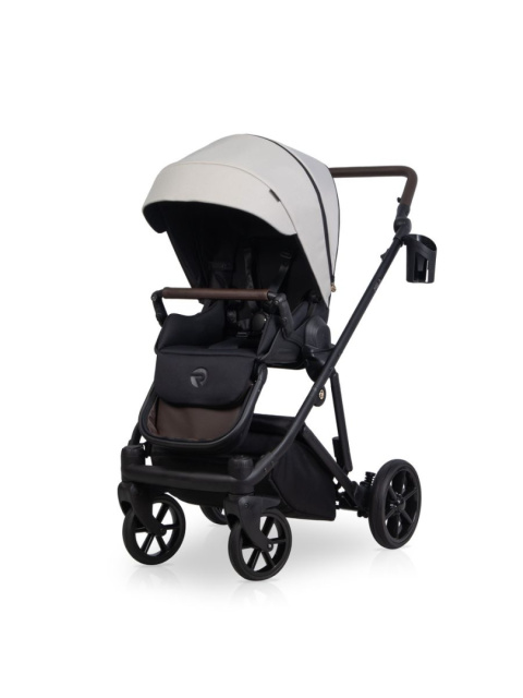 Wózek 3w1 RIKO MILA SAND – Lekki zestaw z gondolą i fotelikiem COSMO