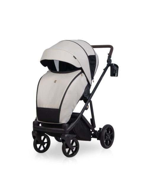 Wózek 3w1 RIKO MILA SAND – Lekki zestaw z gondolą i fotelikiem COSMO