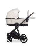 Wózek 3w1 RIKO MILA SAND – Lekki zestaw z gondolą i fotelikiem COSMO