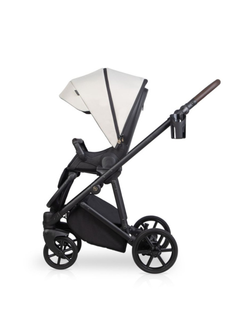 Wózek 3w1 RIKO MILA SAND – Lekki zestaw z gondolą i fotelikiem COSMO