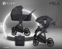 Wózek 3w1 RIKO MILA MAGMA – Lekki zestaw z gondolą i fotelikiem COSMO
